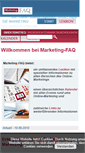 Mobile Screenshot of marketing-faq.de